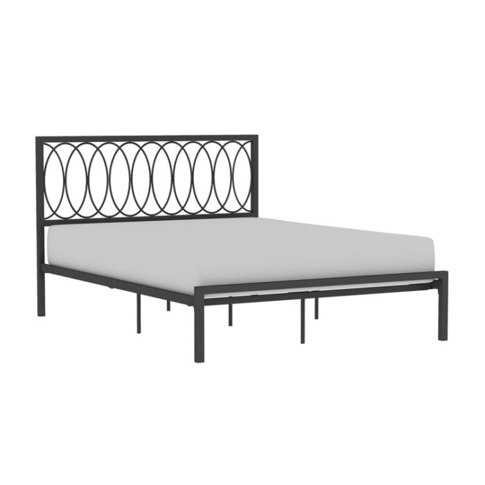 Kanagy Metal Open-Frame Bed - Chic Decora