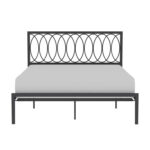 Kanagy Metal Open-Frame Bed - Chic Decora