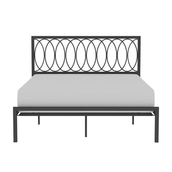 Kanagy Metal Open-Frame Bed - Chic Decora