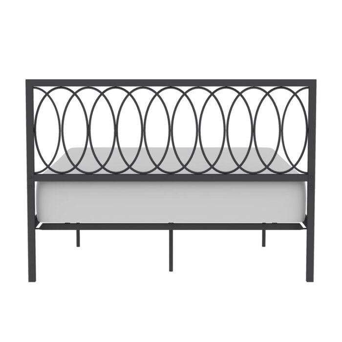 Kanagy Metal Open-Frame Bed - Chic Decora