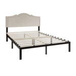 Katin Upholstered Platform Bed - Chic Decora