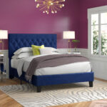 Kayden Upholstered Standard Bed - Chic Decora