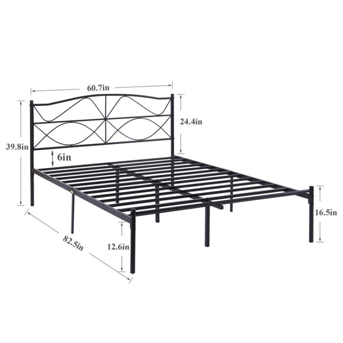 Kempst Platform Standard Bed by Trent Austin Design - Chic Decora