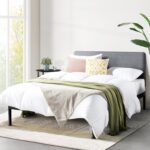 Kert Upholstered Metal Platform Bed - Chic Decora