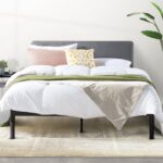 Kert Upholstered Metal Platform Bed - Chic Decora