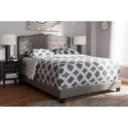 Ketcham Upholstered Standard Bed - Chic Decora