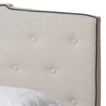 Ketcham Upholstered Standard Bed - Chic Decora