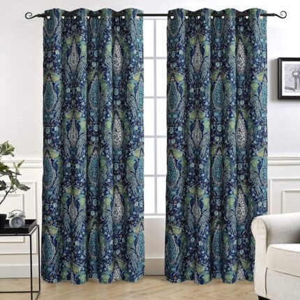 Alaina Polyester Sheer Curtain Pair (Set of 2) - Chic Decora