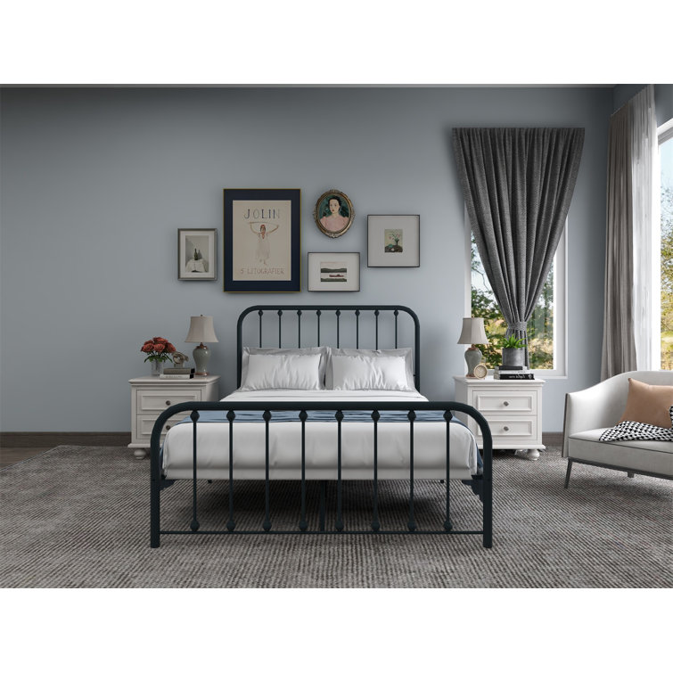 Keyesport Metal Platform Bed - Chic Decora