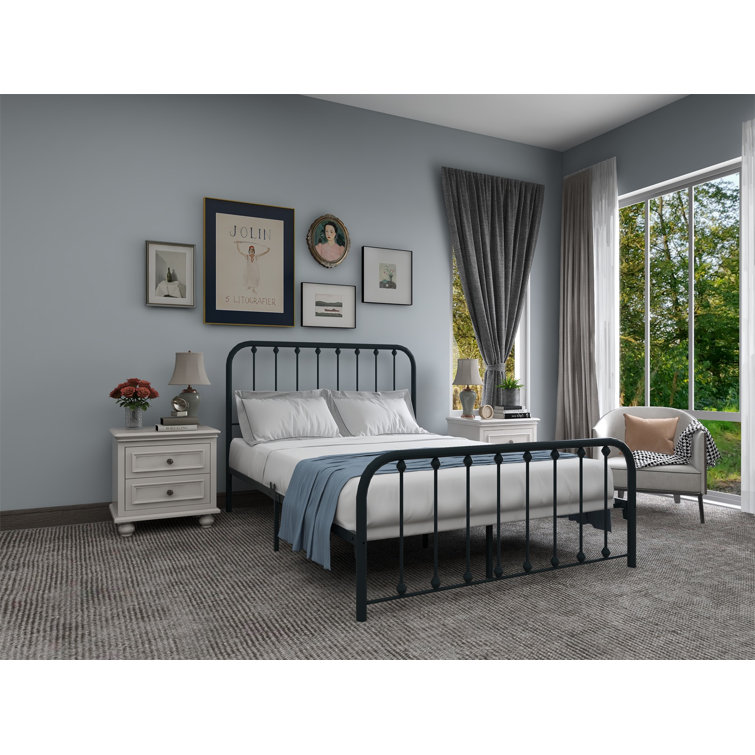 Keyesport Metal Platform Bed - Chic Decora