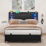 Kiahna Platform Storage Bed - Chic Decora