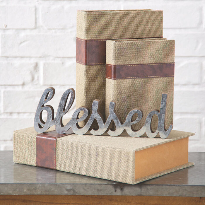 Kienan Religious & Spiritual Letter Block - Chic Decora