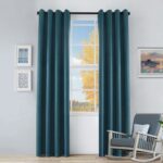 Kinlaw Textured Thermal Polyester Room Darkening Curtain Pair (Set of 2) - Chic Decora