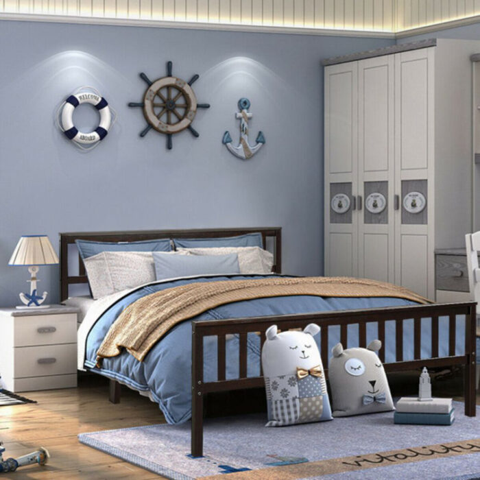 Kissell Solid Wood Bed - Chic Decora