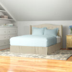 Knott Upholstered Wingback Bed - Chic Decora