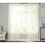 Polyester Sheer Curtain Pair (Set of 2) - Chic Decora