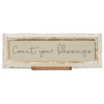 Korie Text & Numbers Box Signs & Plaques - Chic Decora