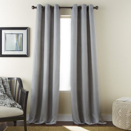 Polyester Sheer Curtain Pair (Set of 2) - Chic Decora