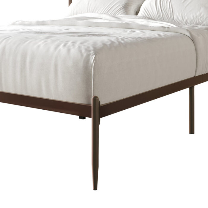 Kricia Metal Open-Frame Bed - Chic Decora