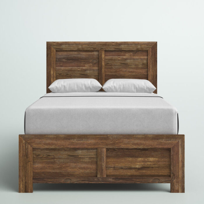 Kristee Sleigh Bed - Chic Decora