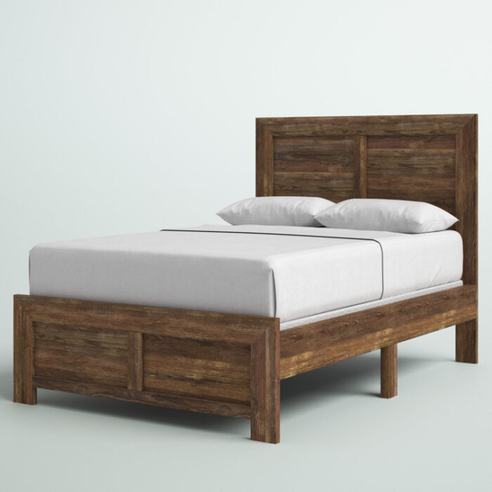 Kristee Sleigh Bed - Chic Decora