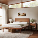 Kutzer Slat Bed - Chic Decora