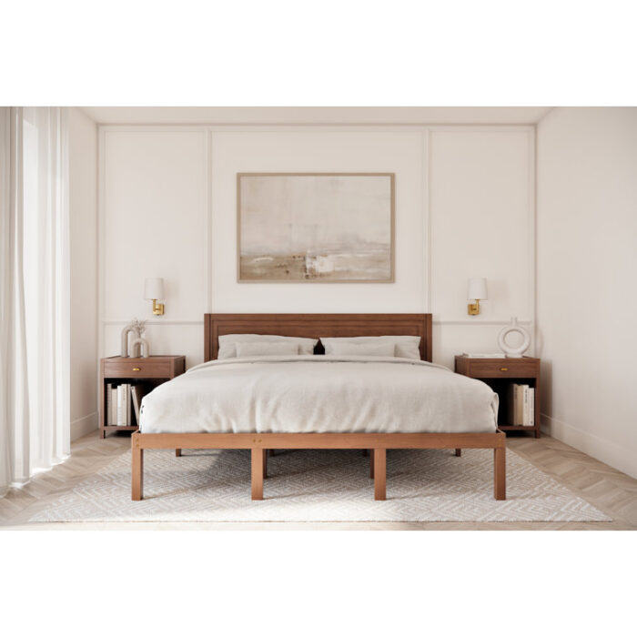 Kutzer Slat Bed - Chic Decora