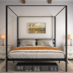 Kyvin Canopy Bed - Chic Decora