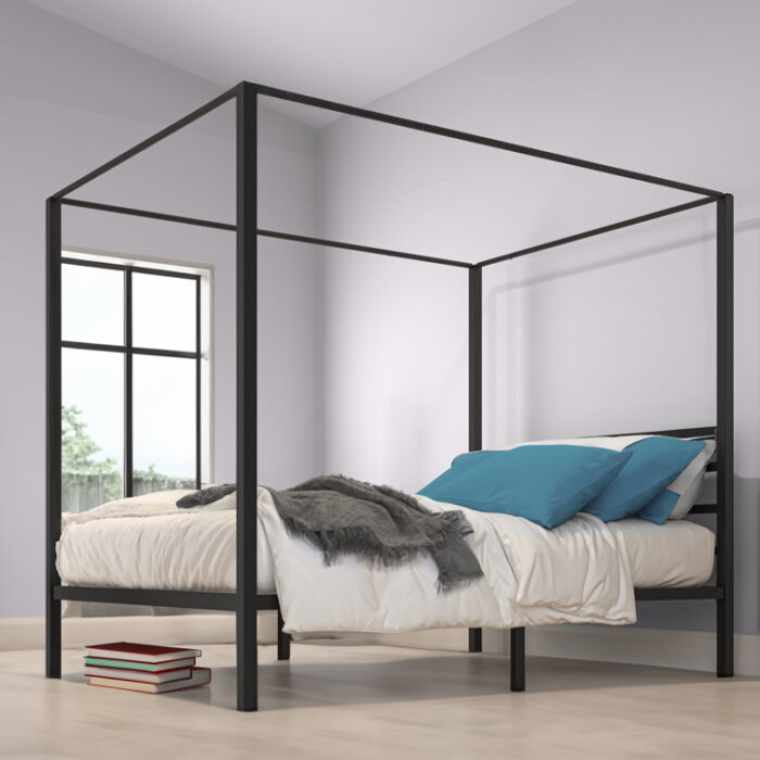 Kyvin Canopy Bed - Chic Decora