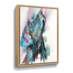 Lab Black Painting on Canvas - Chic Decora