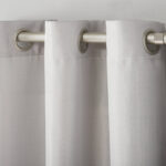 Ladner Light Filtering Grommet Top Curtain Panel Pair (Set of 2) - Chic Decora