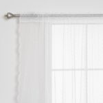 Laird Polyester Semi Sheer Curtain Pair (Set of 2) - Chic Decora