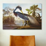 Lake Helen by John James Audubon Painting Print on Wrapped Canvas - Chic Decora