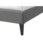 Lakeville Tufted Upholstered Low Profile Platform Bed - Chic Decora