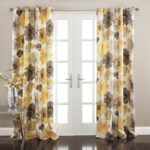 Leah Polyester Room Darkening Curtain Pair (Set of 2) - Chic Decora