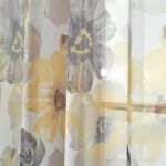 Leah Polyester Sheer Curtain Pair (Set of 2) - Chic Decora