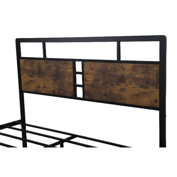 Leeven Metal Platform Bed - Chic Decora