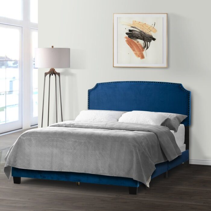 Lemelin Upholstered Standard Bed - Chic Decora