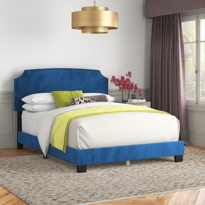 Lemelin Upholstered Standard Bed - Chic Decora