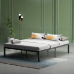 Lequetta Metal Platform Bed - Chic Decora