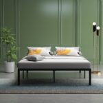 Lequetta Metal Platform Bed - Chic Decora