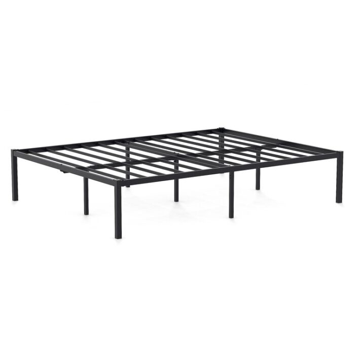 Lequetta Metal Platform Bed - Chic Decora