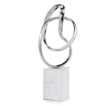 Lesheka Abstract Sculpture on Marble - Chic Decora