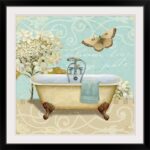 Light Breeze Bath ” Light Breeze Bath I ” by Daphne Brissonnet - Chic Decora