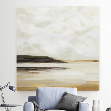 Lika ” Cloudy Coast I ” by Victoria Borges - Chic Decora