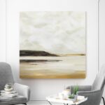 Lika ” Cloudy Coast I ” by Victoria Borges - Chic Decora