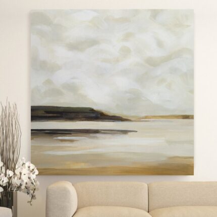 Lika ” Cloudy Coast I ” by Victoria Borges - Chic Decora