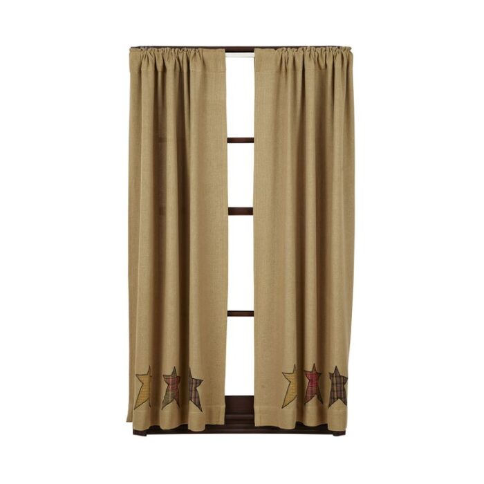 Lilian Cotton Blend Semi Sheer Curtain Pair (Set of 2) - Chic Decora