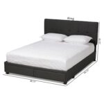 Lineberger Upholstered Storage Bed - Chic Decora