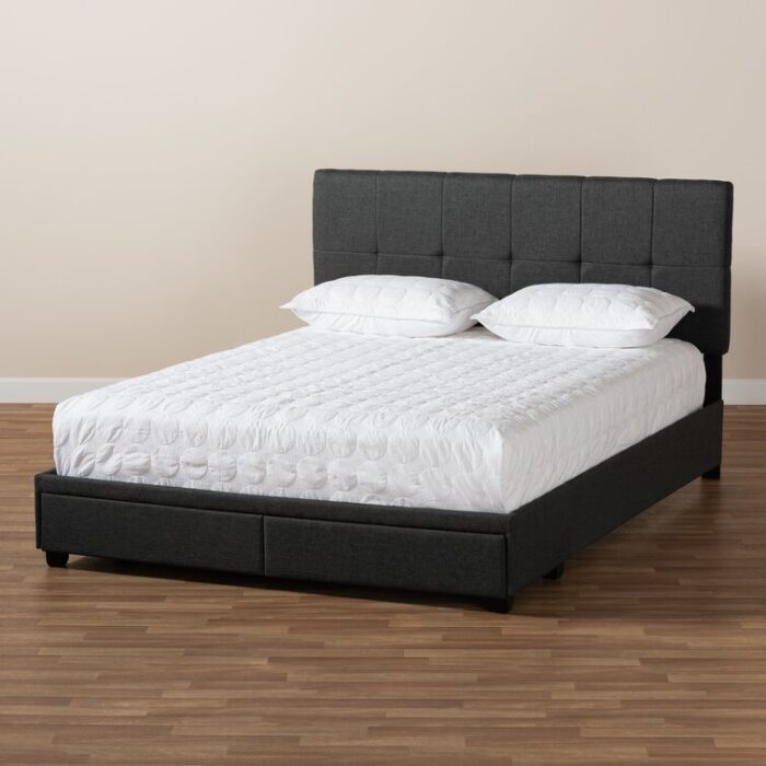 Lineberger Upholstered Storage Bed - Chic Decora